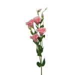 Kwiat sztuczny, eustoma w kolorze różowym 84 cm