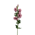 Sztuczna eustoma w kolorze flamingo 84 cm