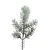 Sztuczna mała gałązka śnieżynki 24 cm