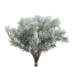 Sztuczna mała gałązka śnieżynki 24 cm