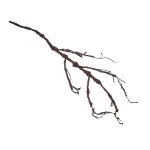 Sztuczny duży patyk w kolorze brązowym 120 cm