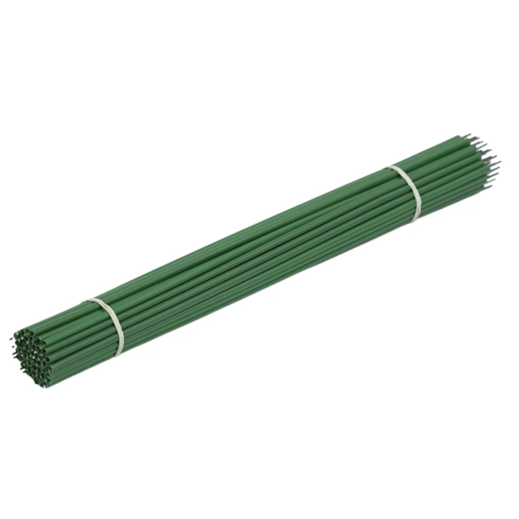 Drut rurka do gerbery w kolorze zielonym 50 cm