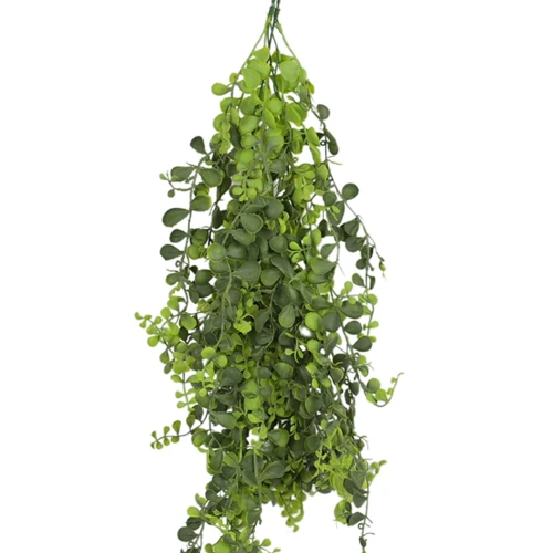 Sztuczny zwis plastikowy w kolorze jasno zielonym 90 cm