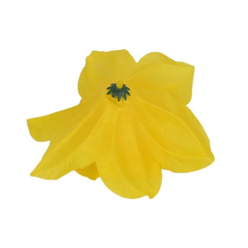 Sztuczny żonkil w kolorze żółtym 13 cm