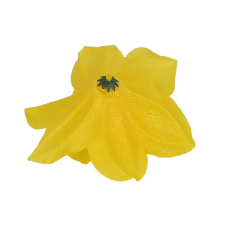 Sztuczny żonkil w kolorze żółtym 13 cm