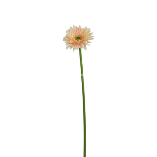 Sztuczna gerbera w kolorze brzoskwiniowym 47 cm