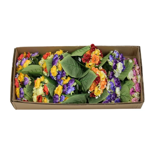 Karton bukiety anemon mix kolorów 40 cm