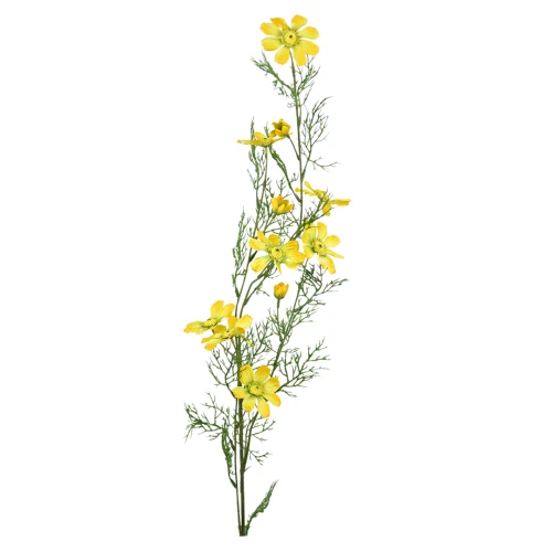 Sztuczna warszawianka w kolorze żółtym 125 cm