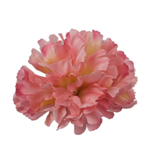 Sztuczny goździk w kolorze różowym 8 cm