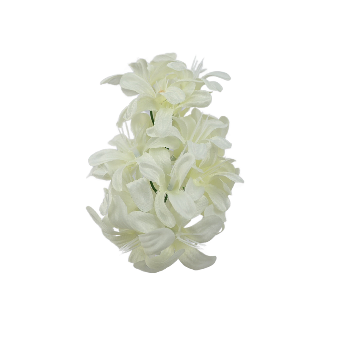 Sztuczny hiacynt główka mix 1 w kolorze białym 14 cm