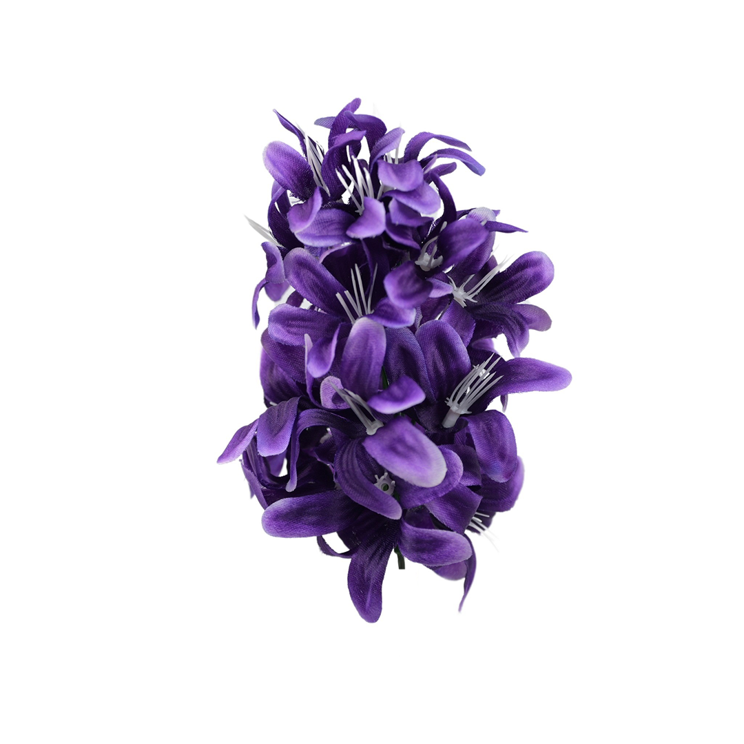 Sztuczny hiacynt główka mix 1 w kolorze granatowym 14 cm