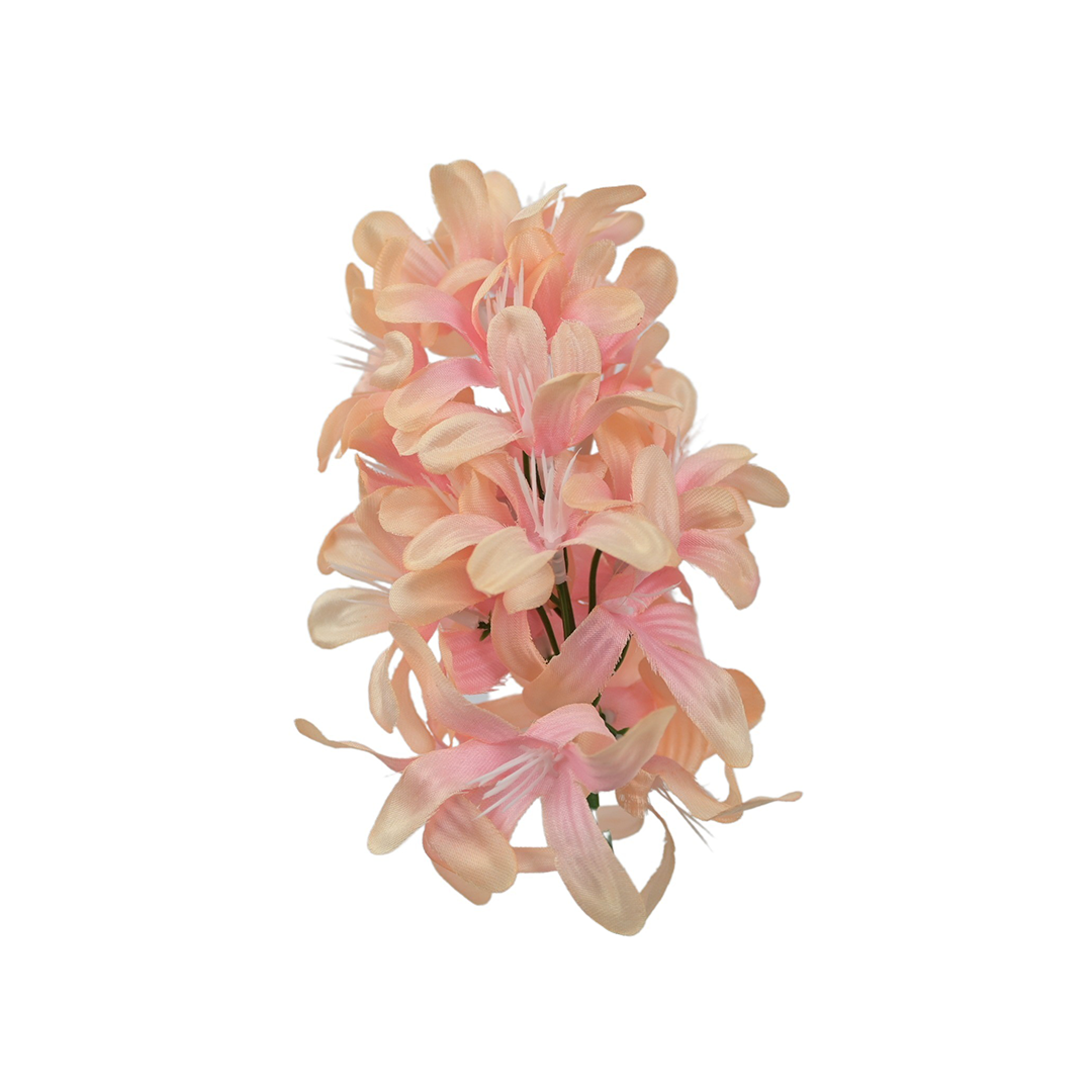 Sztuczny hiacynt główka mix 1 w kolorze różowym 14 cm