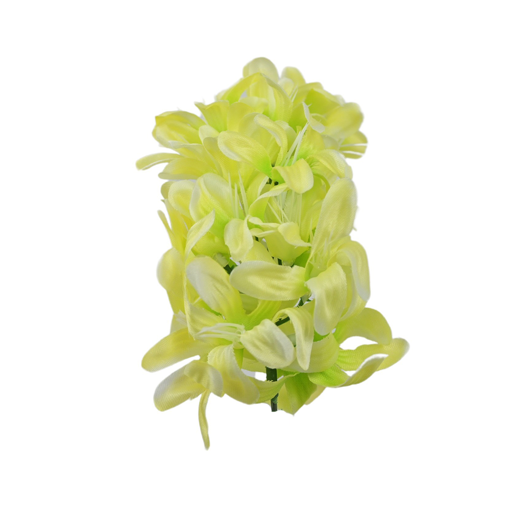 Sztuczny hiacynt główka mix 2 w kolorze zielonym 14 cm