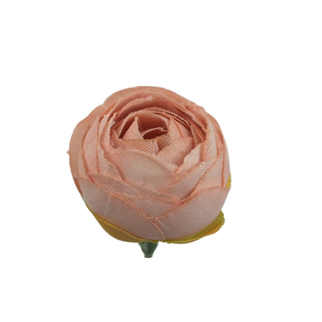 Sztuczny mini pełnik w kolorze jasno różowym 3 cm