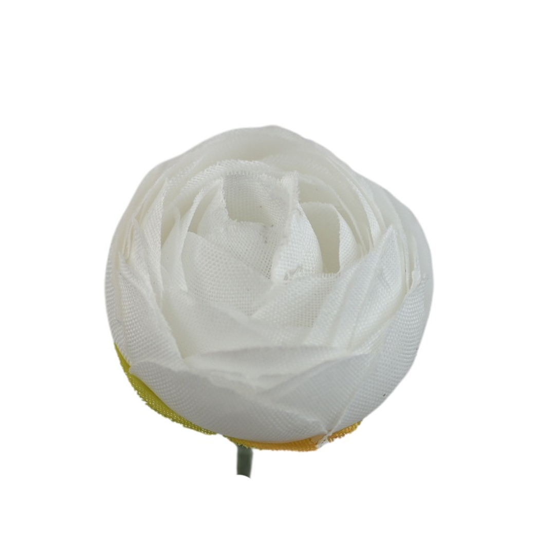 Sztuczny mini pełnik w kolorze białym 3 cm