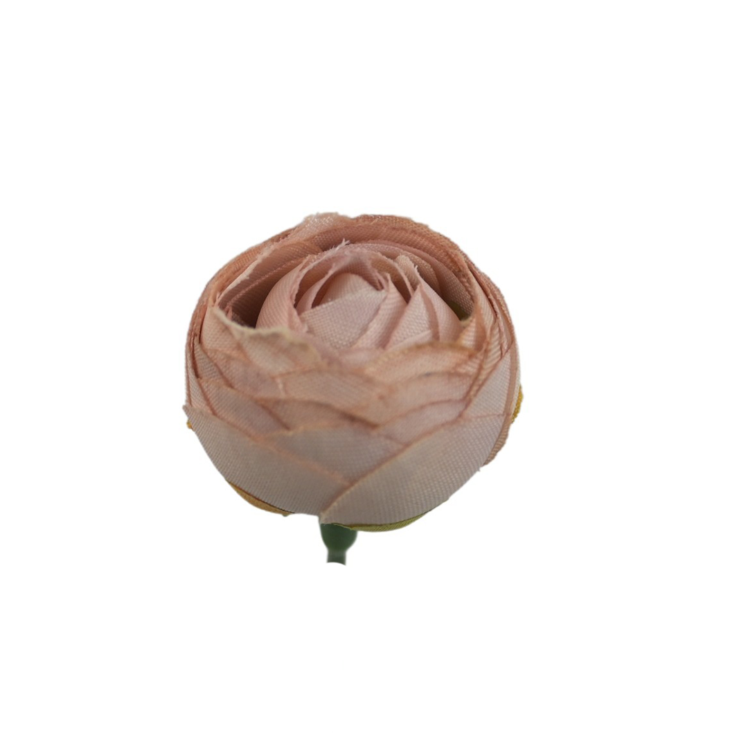 Sztuczny mini pełnik w kolorze pudrowym różu 3 cm
