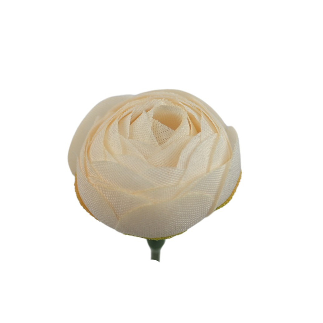 Sztuczny mini pełnik w kolorze kości słoniowej 3 cm