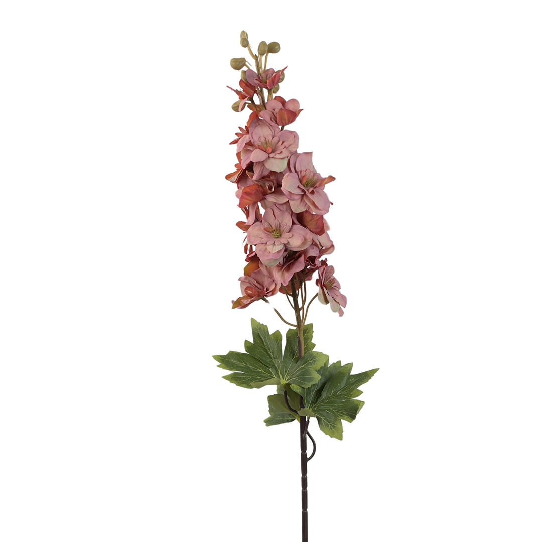 Sztuczna ostróżka w kolorze fiołkowo/różowym 86 cm
