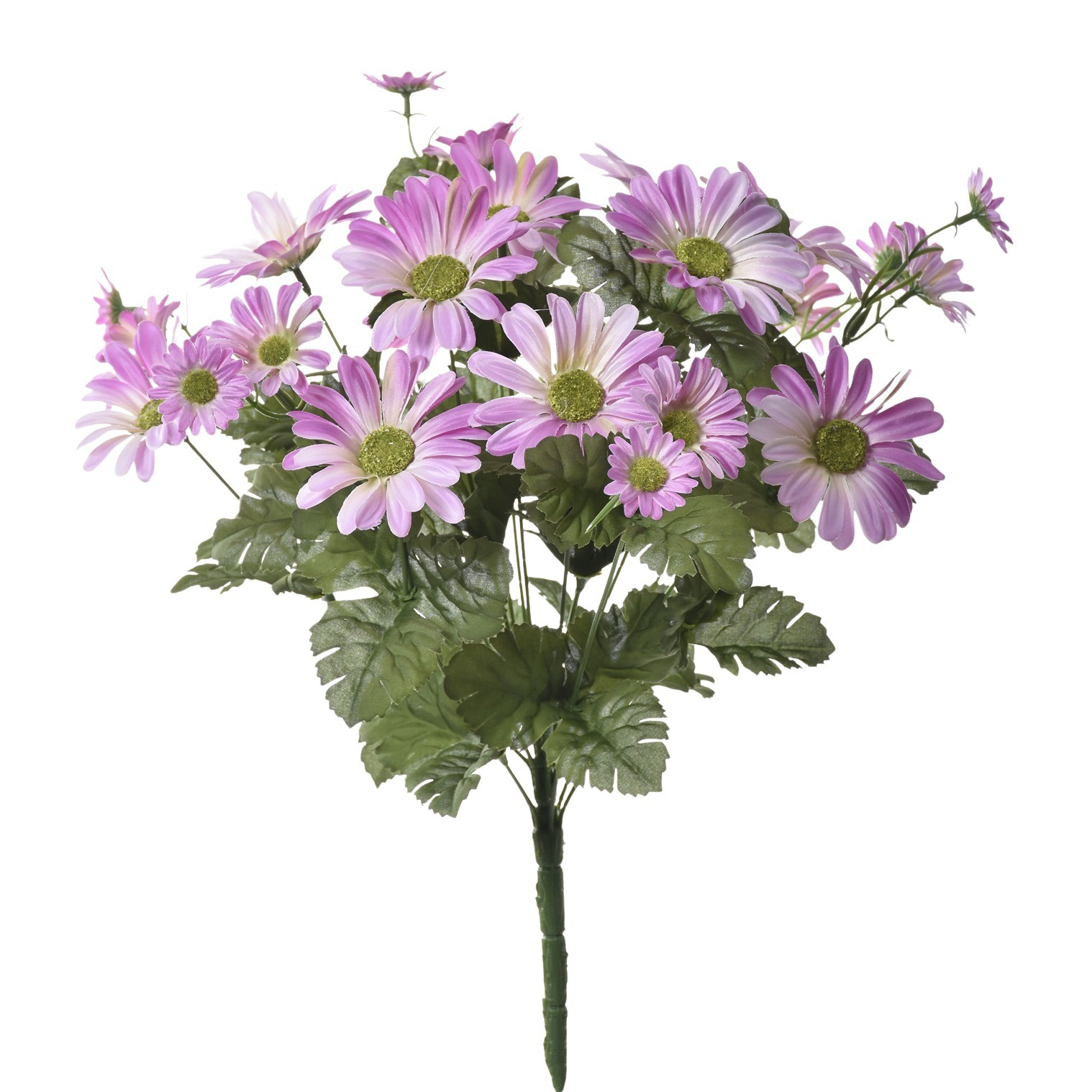 Sztuczny bukiet rumianek w kolorze fioletowym 44 cm