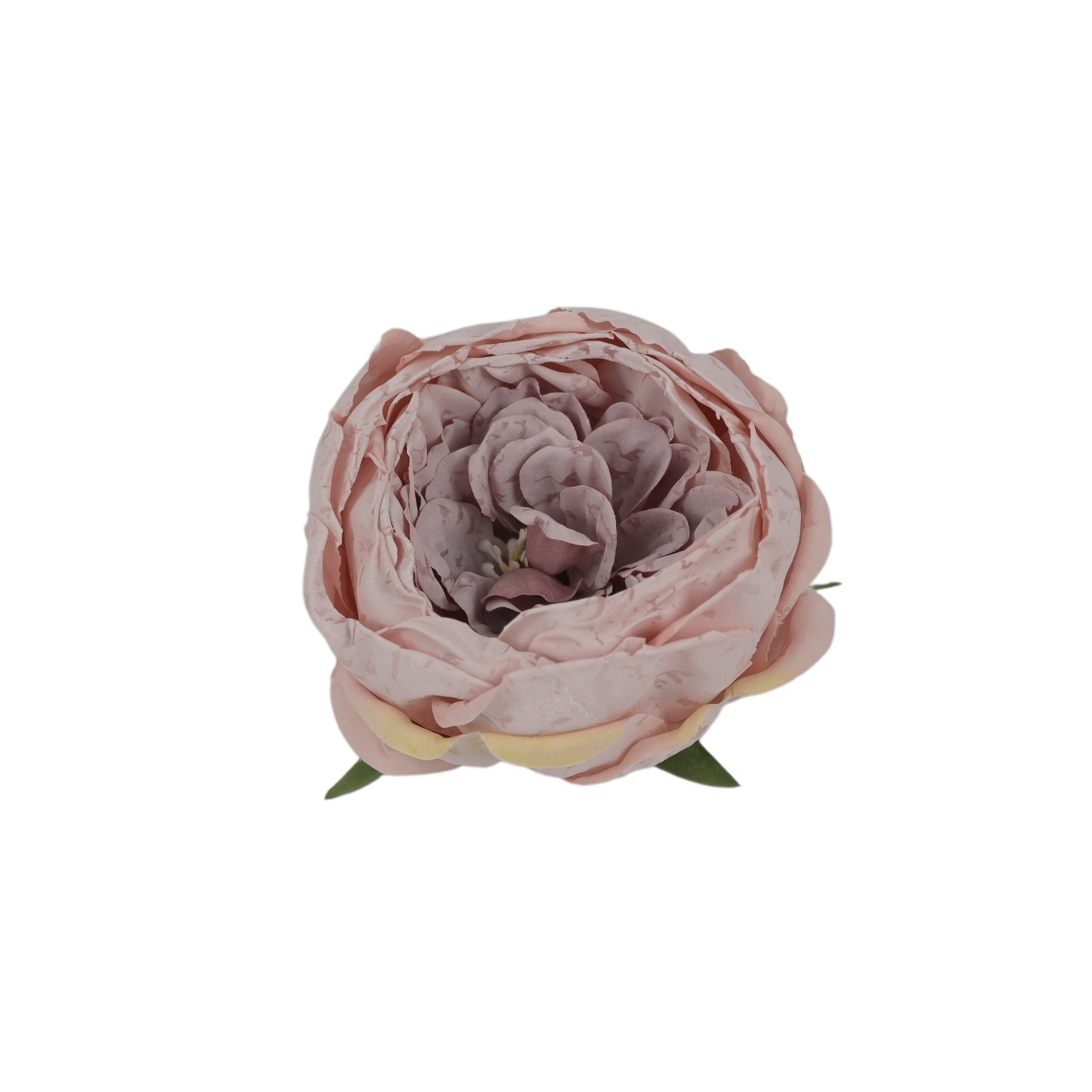 Sztuczna piwonia podsuszana w kolorze różowym 9 cm
